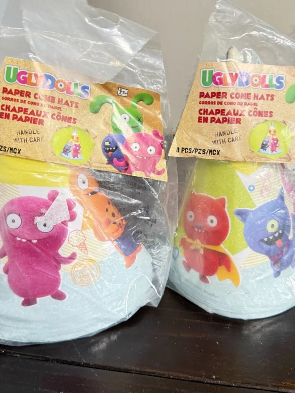Ugly Dolls Birthday Party Supplies Decor Hats Blowers Masks Package NEW 6 Packs